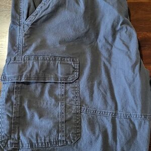 Wrangler Men's Cargo Pants in Charcoal Grey 38x10